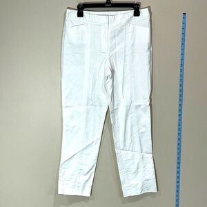 White Dress Pants By Rafaella. Size 12